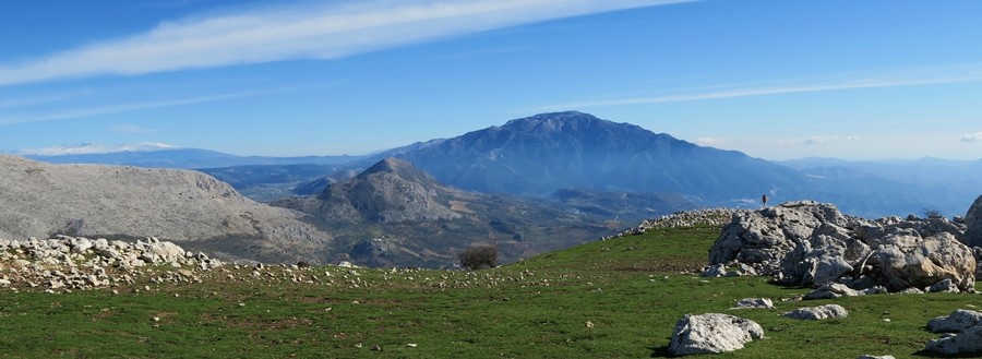 Voew from Pico Vilo, Spain, Málaga