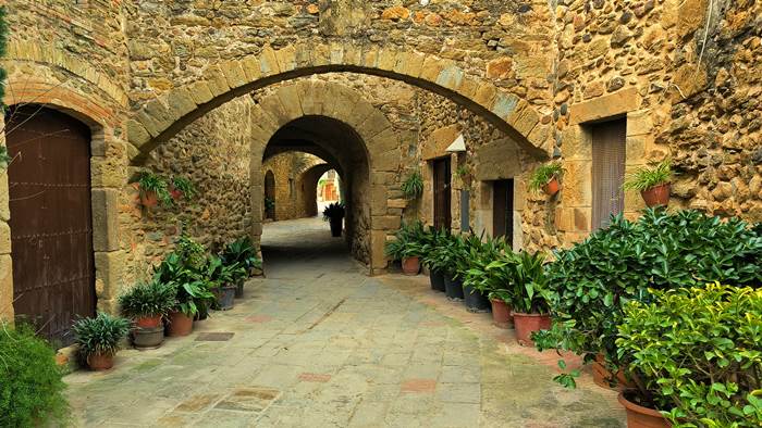 Spain, Girona Province Monells