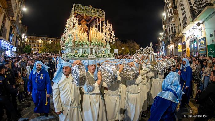 Spain, Málaga, Thrones Procession